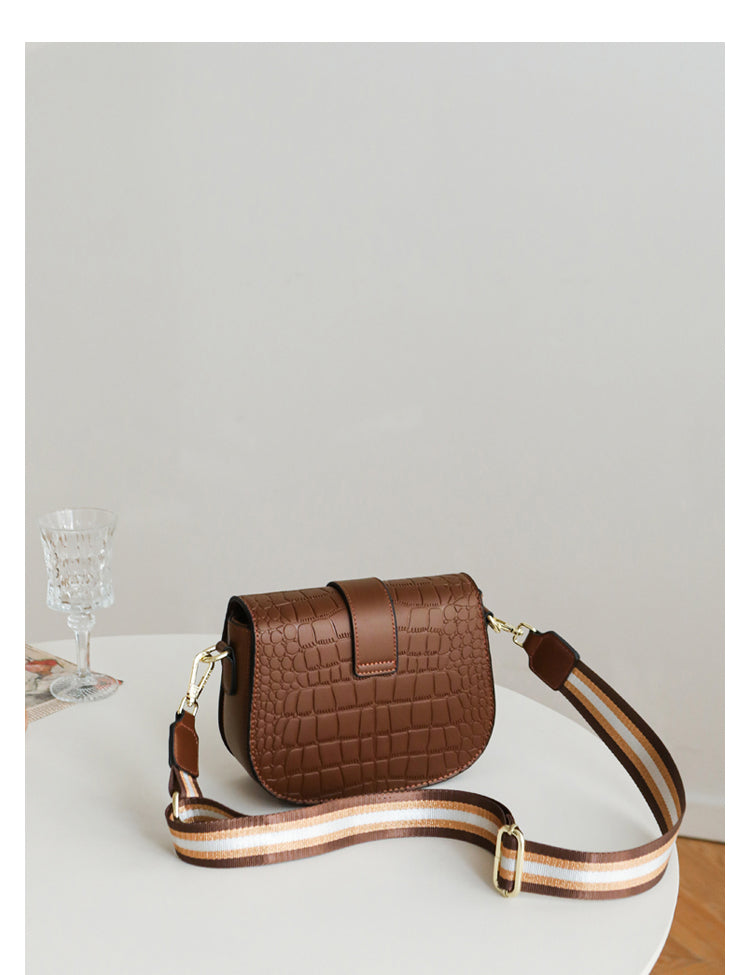 Trendy Saddle Crossbody Bag