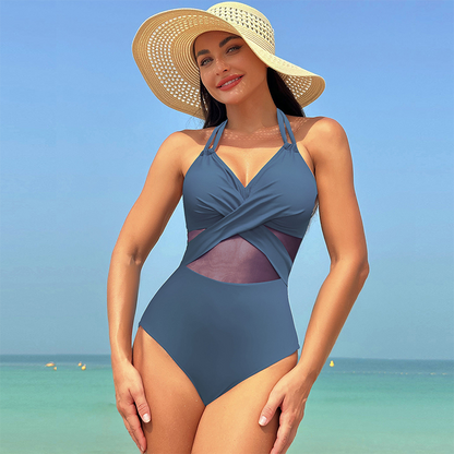 Adiffu Modern Stylish One-piece Swimsuit For Lady