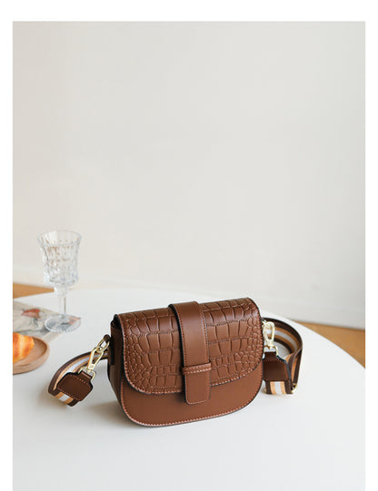 Trendy Saddle Crossbody Bag