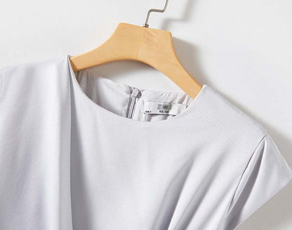 Adiffu Elegant Designed Bow Dress