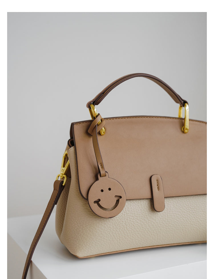 Adiffu Vintage Khaki/Black Crossbody Bag