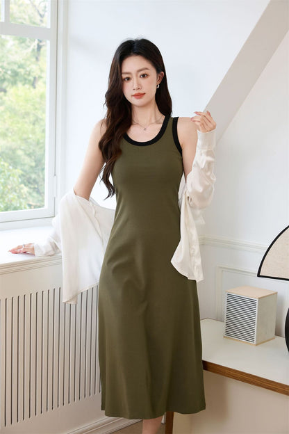 Summer Casual Vest Dress