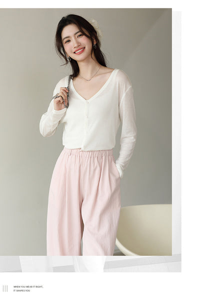 Adiffu Thin Air-conditioned Long-sleeved T-Shirt