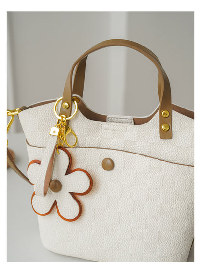 Sophisticated Soft Leather Hand Crossbody Bag