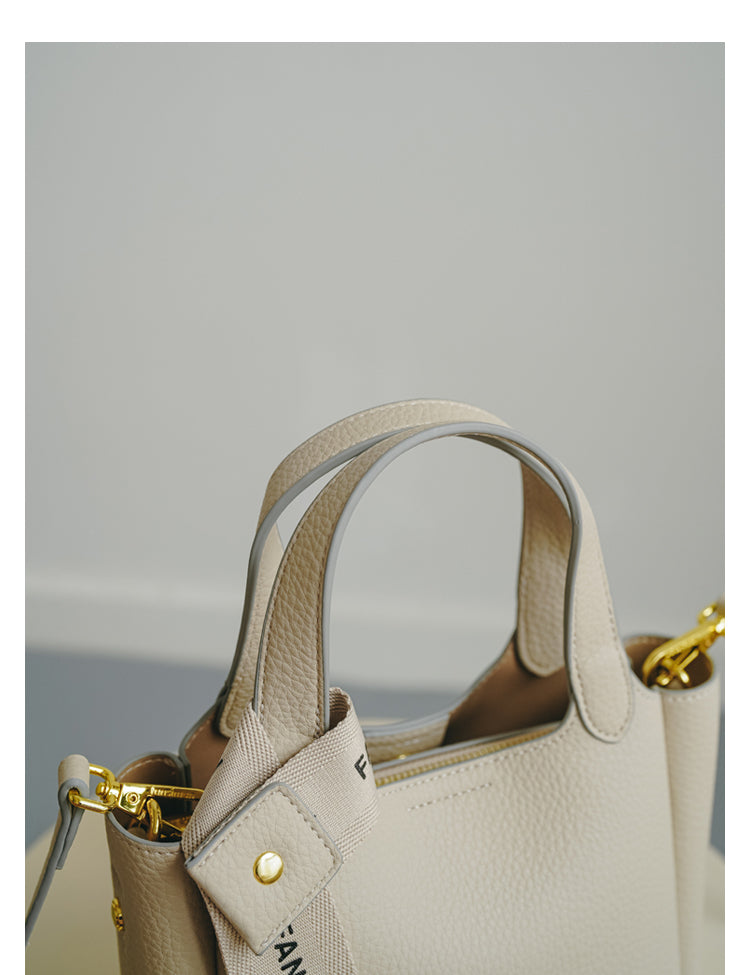 Solid Color Large Capacity Crossbody Bag