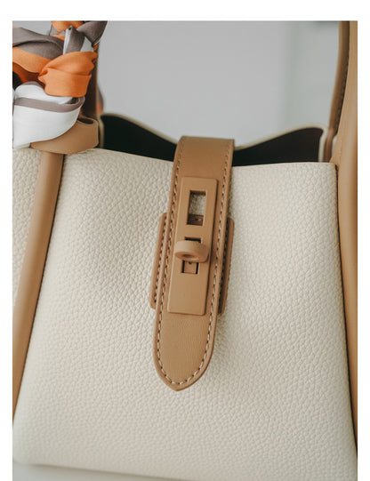 Trendy Crossbody Commuter Tote Bag