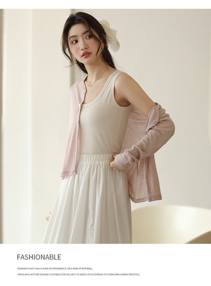 Small Solid Colored Tank Top