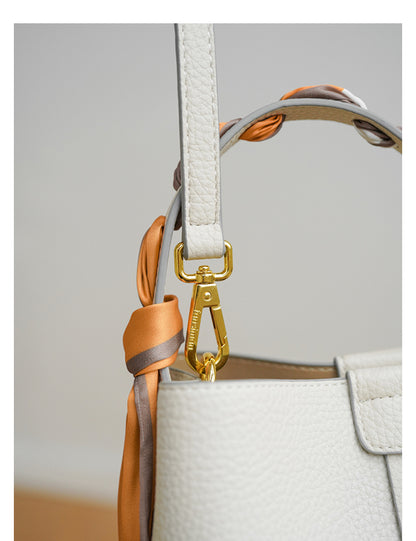 Adiffu Beige/Deep Yellow/Black Crossbody Bag And Handbag