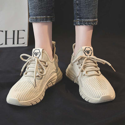 Adiffu Stylish Breathable Flying Woven Coconut Shoes