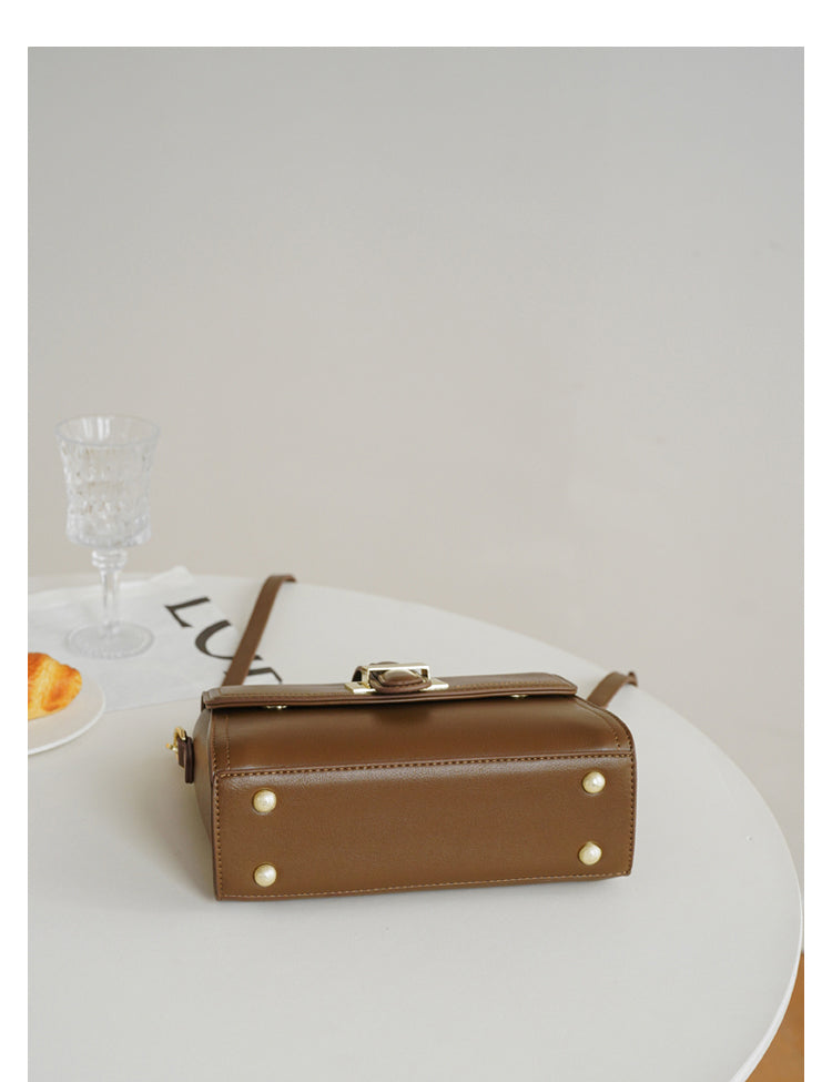 Adiffu Small Square Retro Tote Bag
