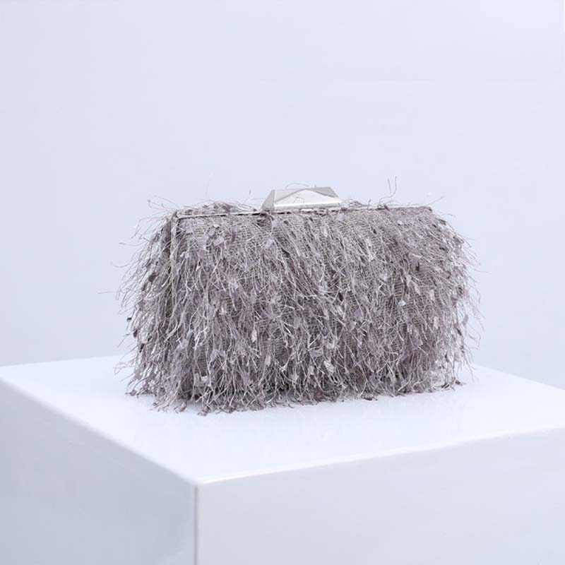Adiffu Tassel Evening Bag