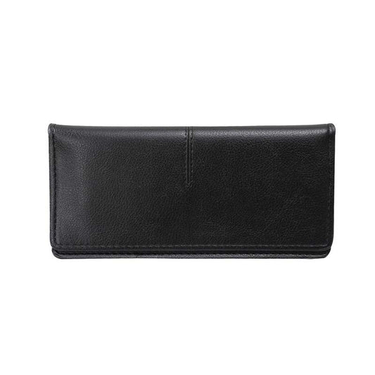 Adiffu Simple And Thin Money Clip Multi-Card Anti-degaussing Retro Change Clutch Bag