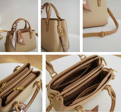 Pebbled Leather Crossbody Bag For Women