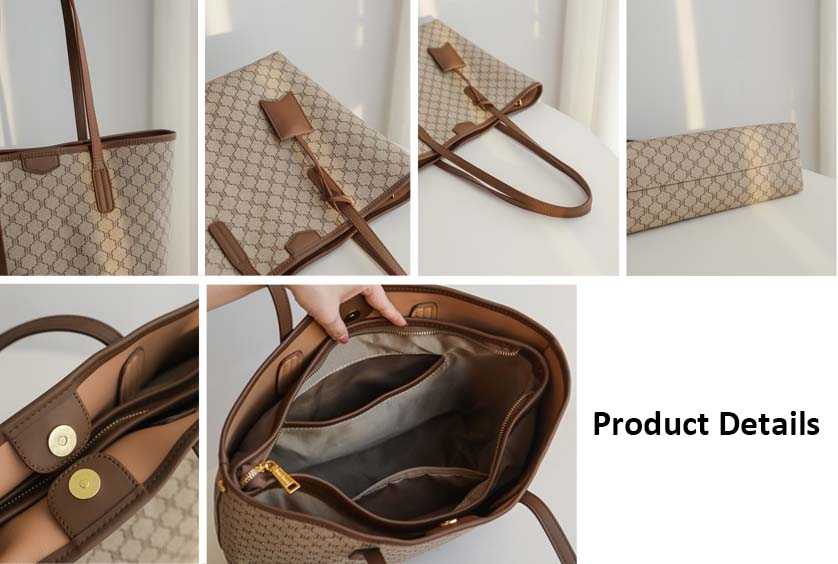 Adiffu Large Capacity Delicate Tote Bag For Women