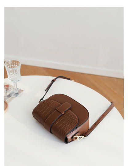 Trendy Saddle Crossbody Bag