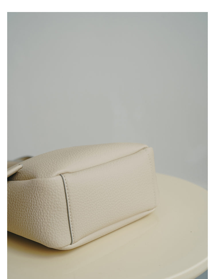 Solid Color Large Capacity Crossbody Bag