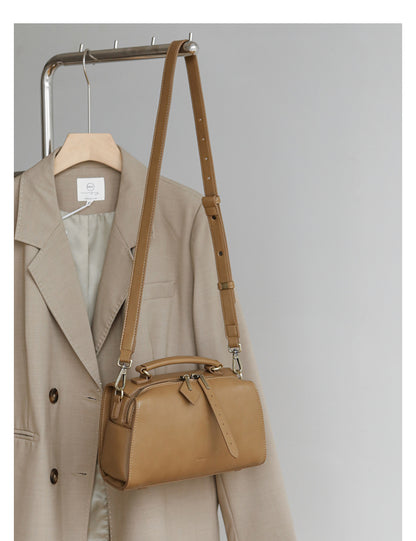 Soft Leather Pillow Bag For Women