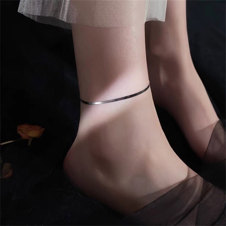Adiffu Special Herringbone Anklet