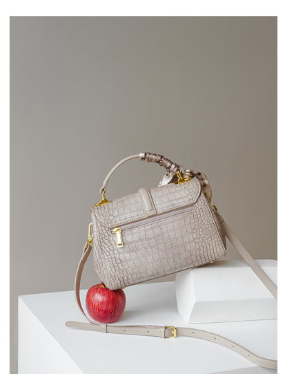 Adiffu Sophisticated Alligator Print  Crossbody Bag For Women