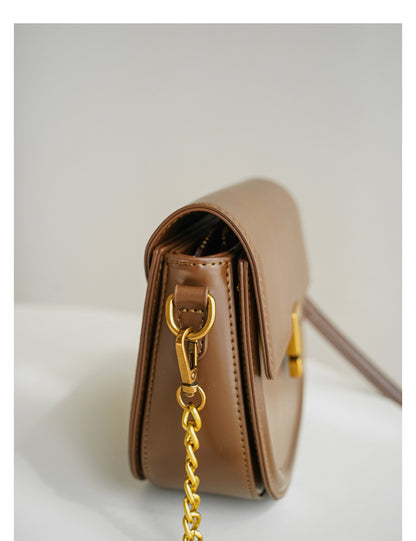 Adiffu Vintage Semi-round Saddle Bag