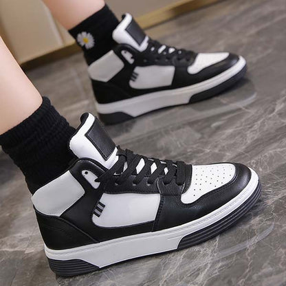 High Top Height Increasing Board Shoes For Women