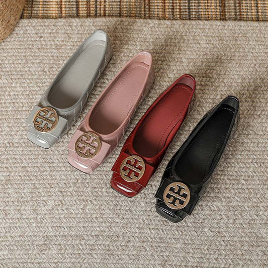 Adiffu Comfortable Soft Sole Soft Leather Flats
