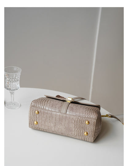 Adiffu Sophisticated Alligator Print  Crossbody Bag For Women
