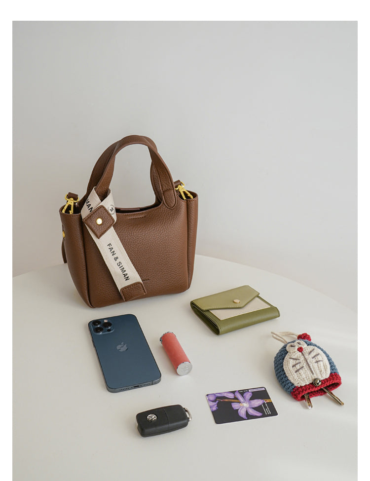 Adiffu Basket Shoulder Crossbody Bag For Women