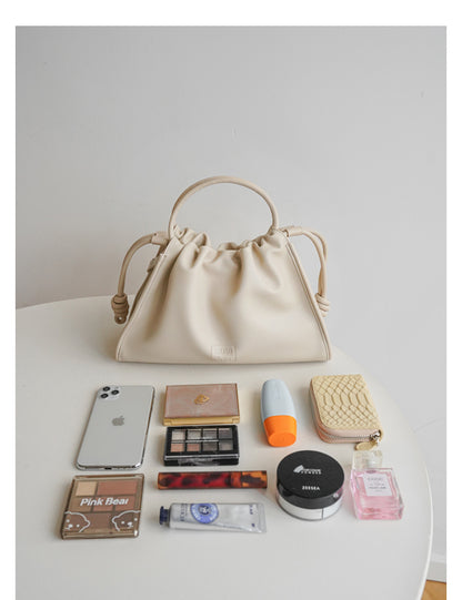Soft Leather French Crossbody Bag