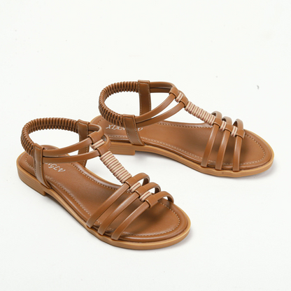 New Bohemian Retro Hollow Flat Comfort Tourist Beach Sandals
