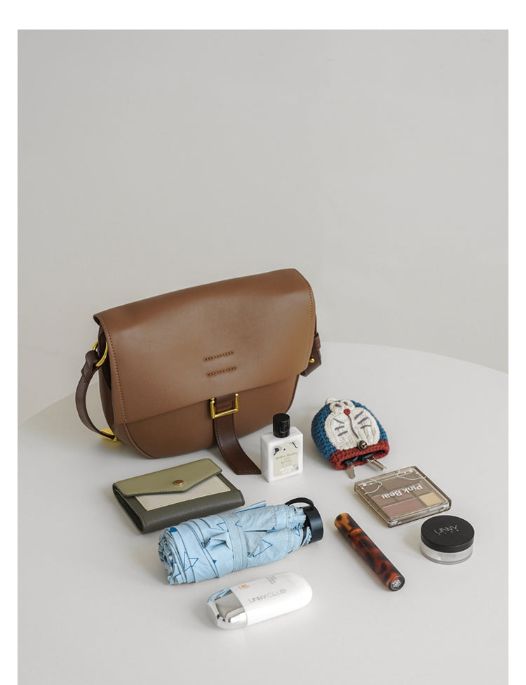 Adiffu Functional Retro Commuter Saddle Bag