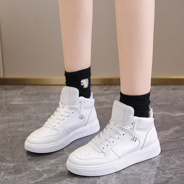 High Top Height Increasing Board Shoes For Women