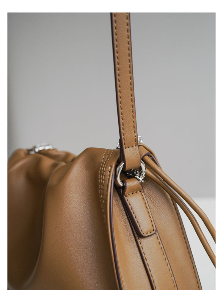 Adiffu Fresh Chain Pleated Bag