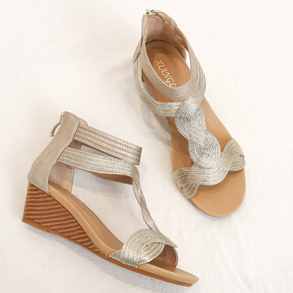 Stylish Women's Wedge Sandals Roman Shoes