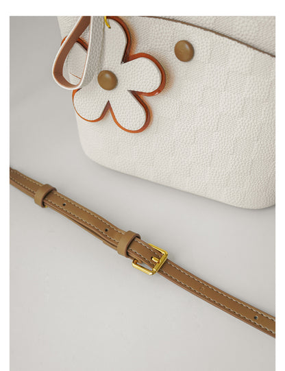Sophisticated Soft Leather Hand Crossbody Bag