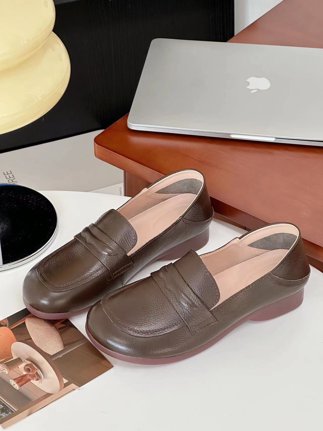 Adiffu Super Soft Leather Loafers