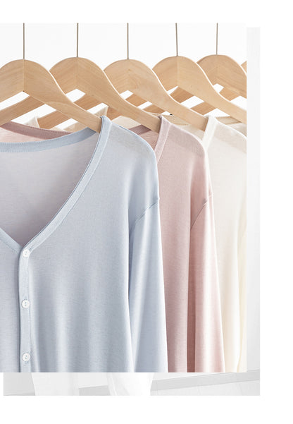 Adiffu Thin Air-conditioned Long-sleeved T-Shirt