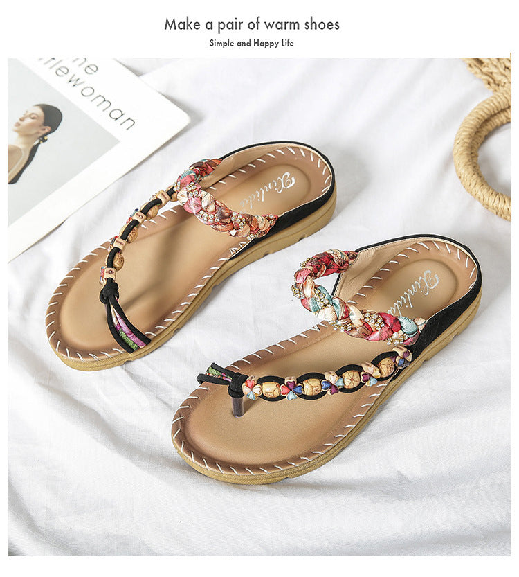 Summer Bohemian Beach Sandals For Women