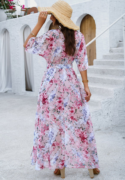 Adiffu Elegant A-line Dress