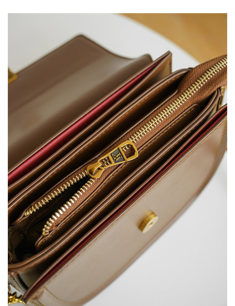 Adiffu Vintage Semi-round Saddle Bag