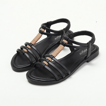 New Bohemian Retro Hollow Flat Comfort Tourist Beach Sandals