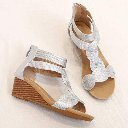 Stylish Women's Wedge Sandals Roman Shoes