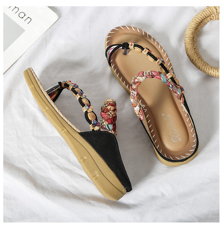 Summer Bohemian Beach Sandals For Women