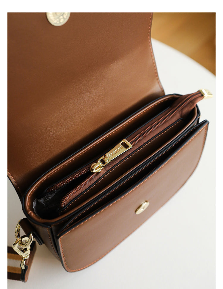 Trendy Saddle Crossbody Bag