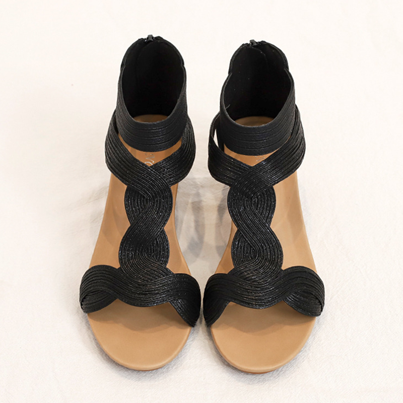 Stylish Women's Wedge Sandals Roman Shoes