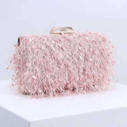 Adiffu Tassel Evening Bag