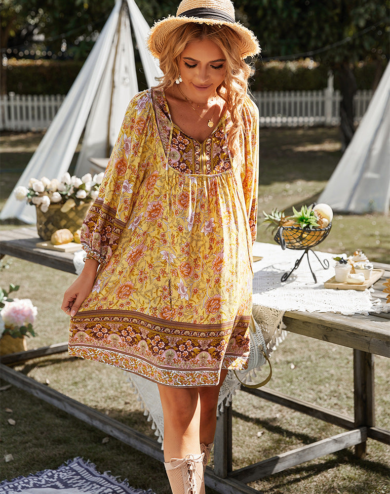 Adiffu Casual Holiday Dress