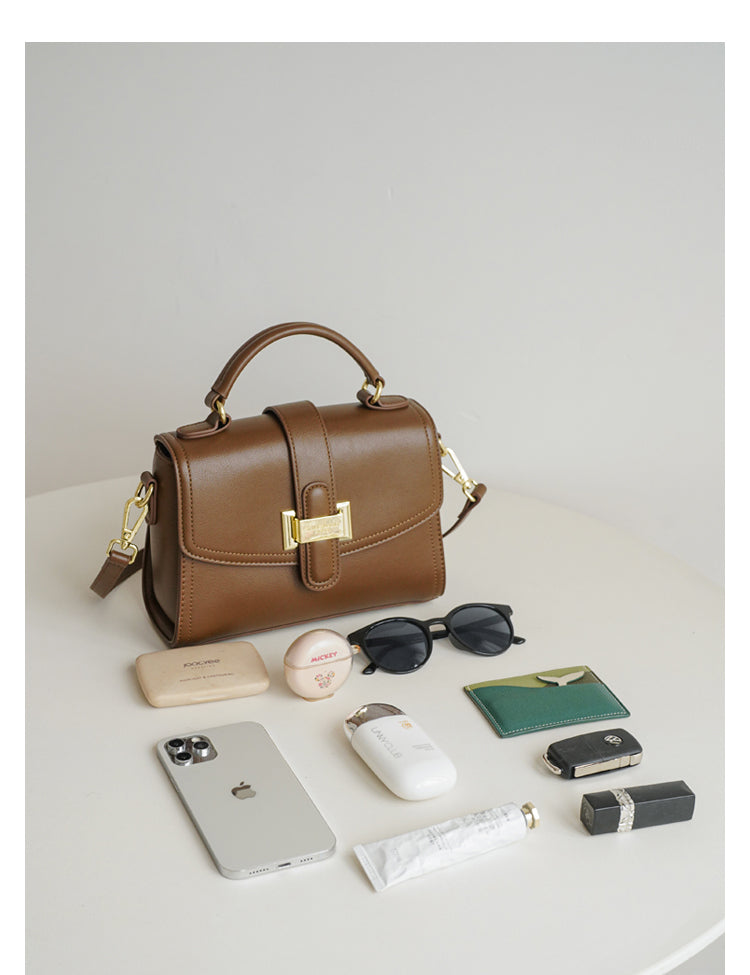Adiffu Small Square Retro Tote Bag
