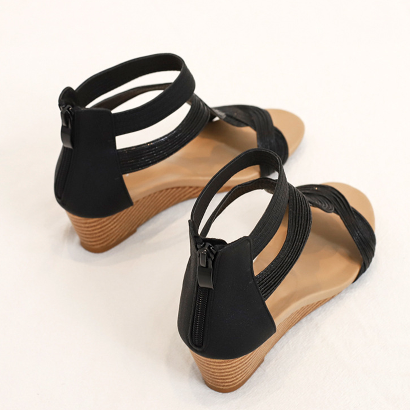 Stylish Women's Wedge Sandals Roman Shoes