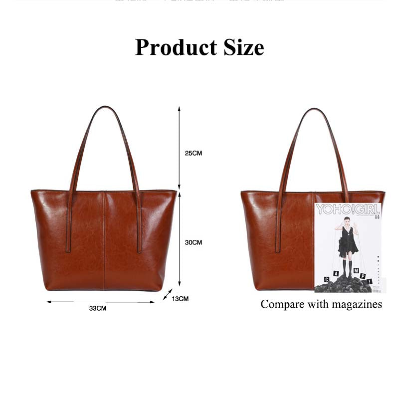 Adiffu Stylish Leather Tote Bag For Women